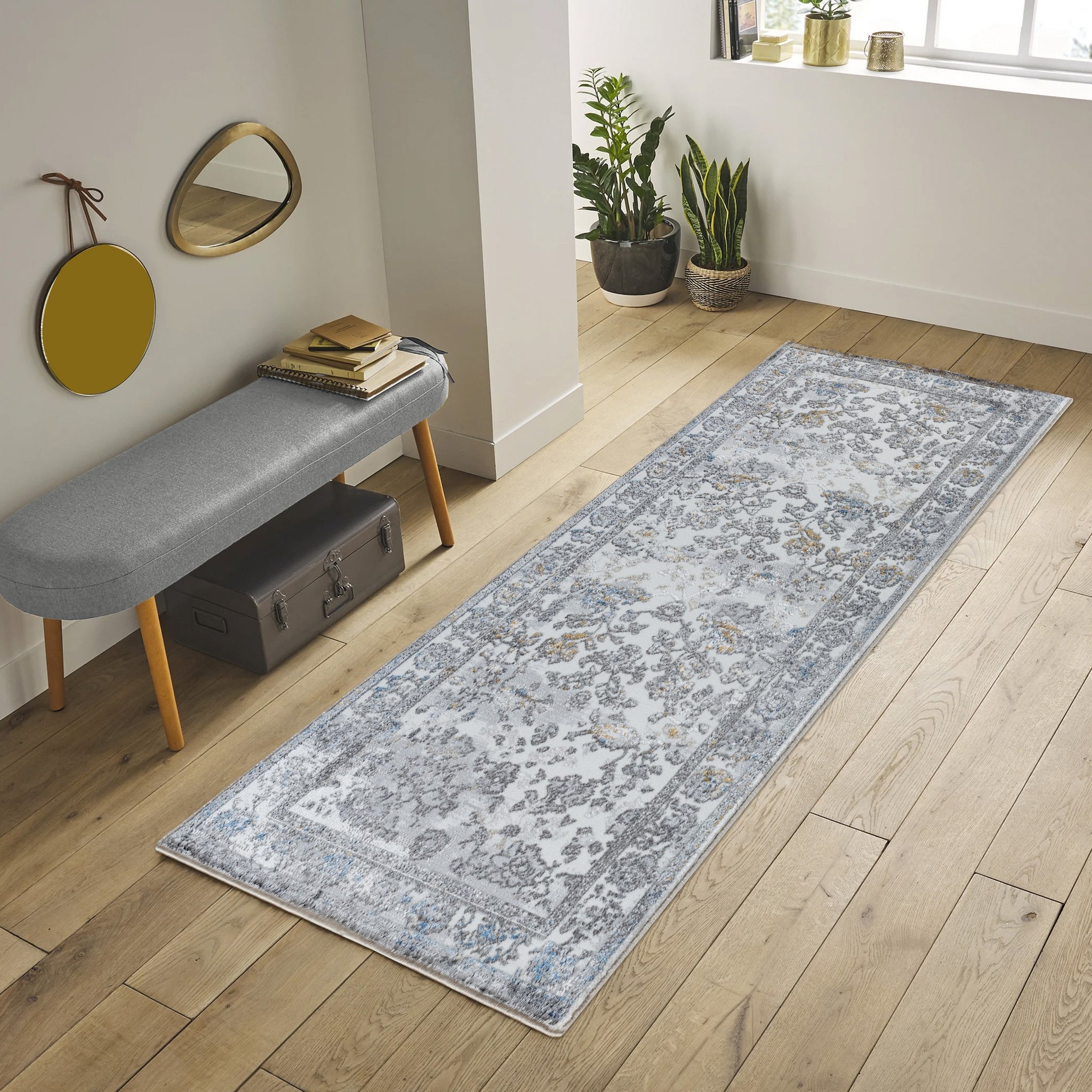 Legacy Gc Cam8002 Multi 2 Ft. 7 In. X 7 Ft. Area Rug Grey Polyester