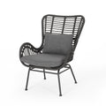 Montana Chair Grey Iron Plastic