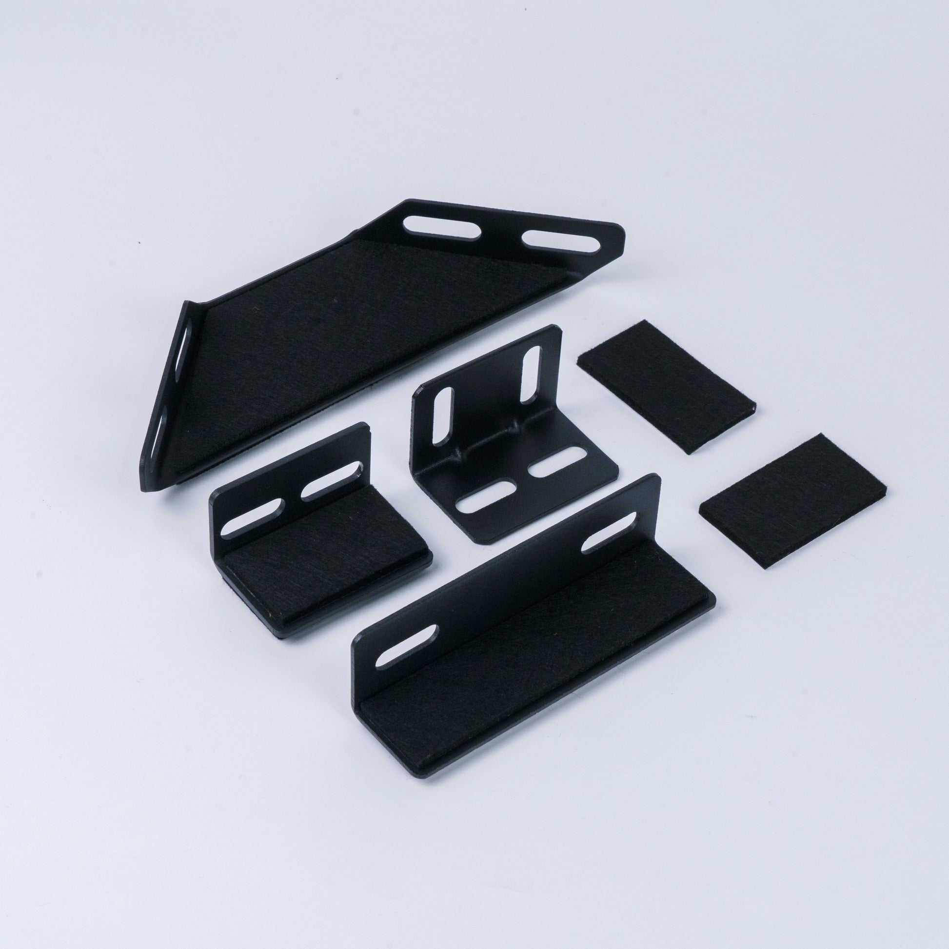 King Size Upholstered Platform Bed With Oversized Padded Backrest, Thickening Pinewooden Slats And Solid Wood Leg,Black Box Spring Not Required King Black Wood Pine Polyester Solid Wood