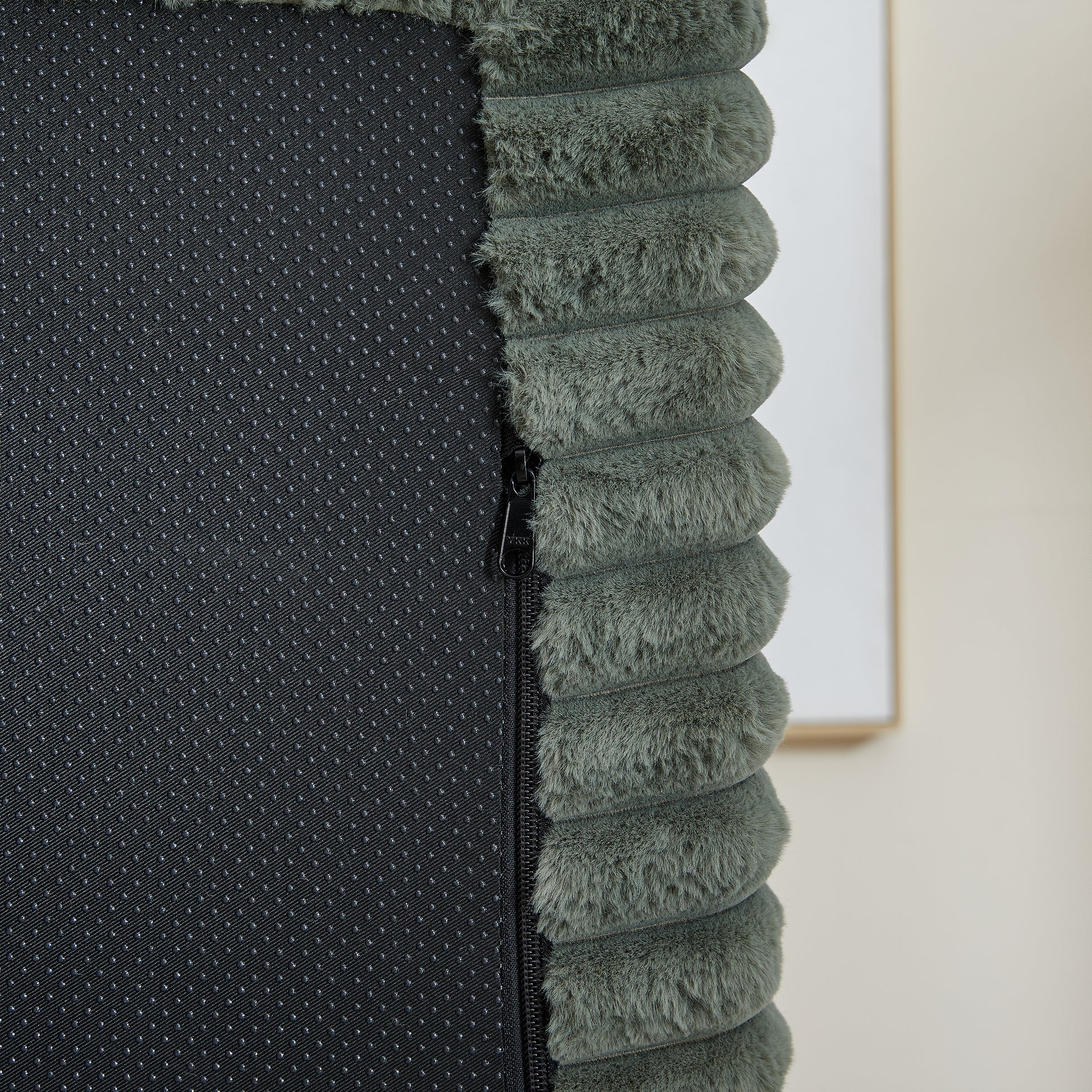 62.5 Inch Corduroy Sponge Sofa Lounge Chair,No Assembly Required,Fluffy Modern Sleeper Chair For Indoor Living Room Bedroom Army Green Foam Corduroy 1 Seat