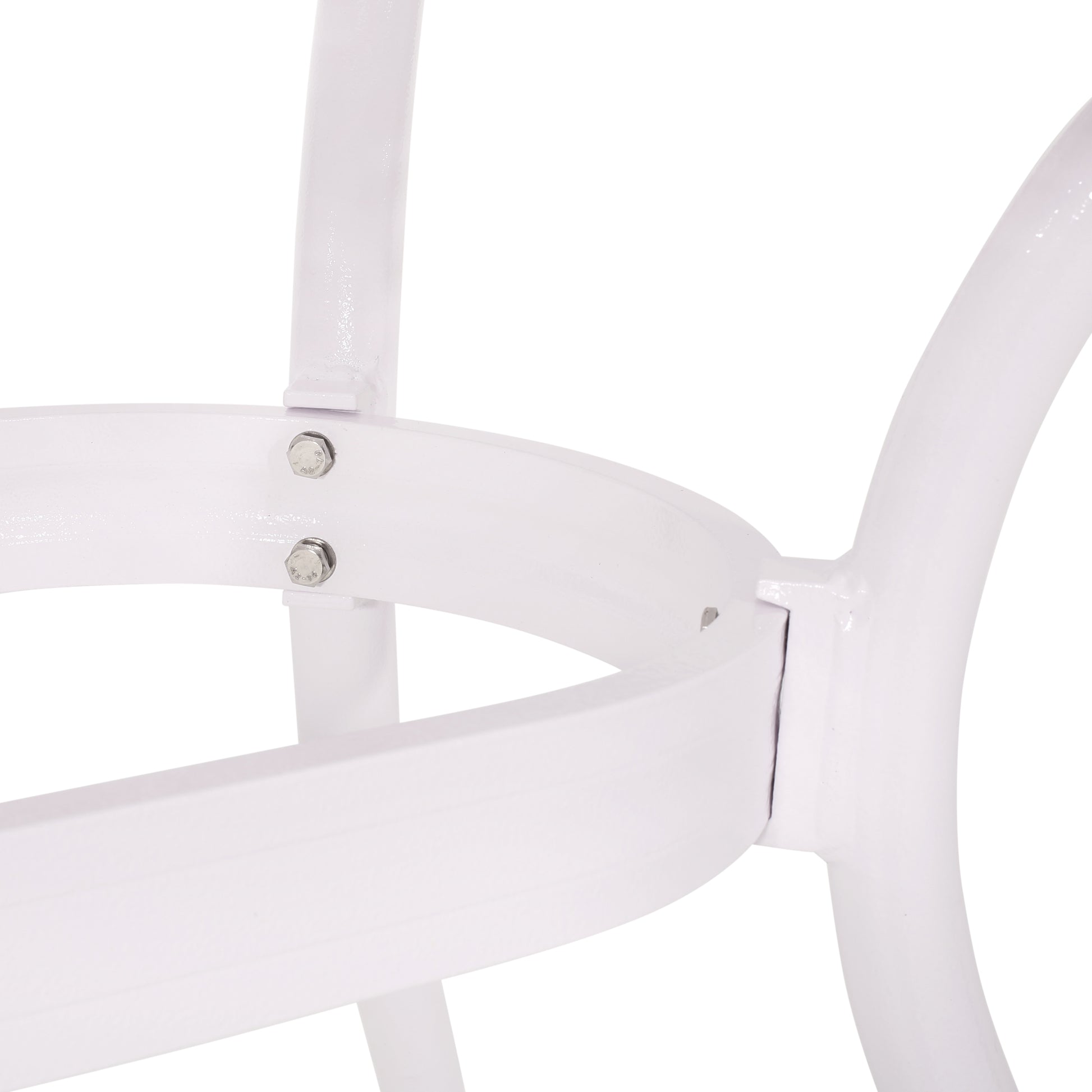 Phoenix Rectangle Table White Aluminium