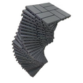 Plastic Interlocking Deck Tiles, 36 Pack, 12