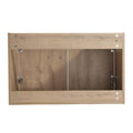 Soft Close Doors Bathroom Vanity With Sink,30 Inch For Small Bathroom,30X18 00630 Imo Kd Packing Imitative Oak Bathroom Modern Plywood Plywood