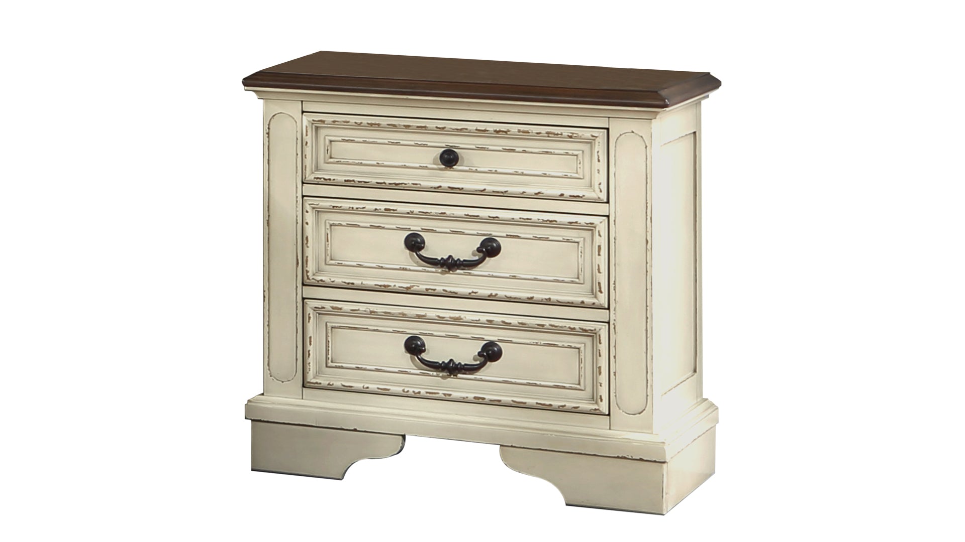 Noble Traditional Style 5 Pc King Bedroom Set With Button Tufted Upholstery Headboard Made With Wood In Antique Beige Box Spring Required King Beige Wood 5 Piece Set Bedroom Bed Included,Chest Included,Dresser Included,Mirror Included,Nightstand Included