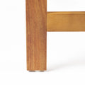 2 Club Chair & Table Brown Wood