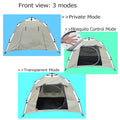 Tent, Quick Opening Automatic Tent, Waterproof And Uv Resistant Tent, Suitable For 2 3 People Camping, Picnic, Outdoor Travel Tent Beige Beige Classic Polyester