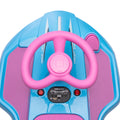 12V Kids Ride On Electric Toy,360 Degree Drift In Place,Spray Function,Front&Side Lights Design,Usb Mp3,Bluetooth,Music, 3.73 4.35 Mph,Easy Installation,Ultimate Cool Operation For Kids Aged 3 . Purple 100 149 Lbs Polypropylene