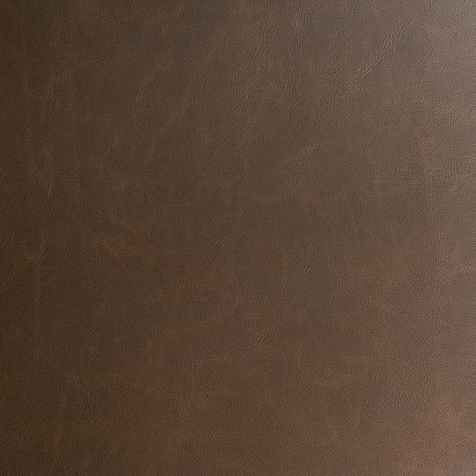 Set Of 2, Vintage Brown Counter Stool,17.75"D X 21.20"W X 35.25"H Black Brown Leather