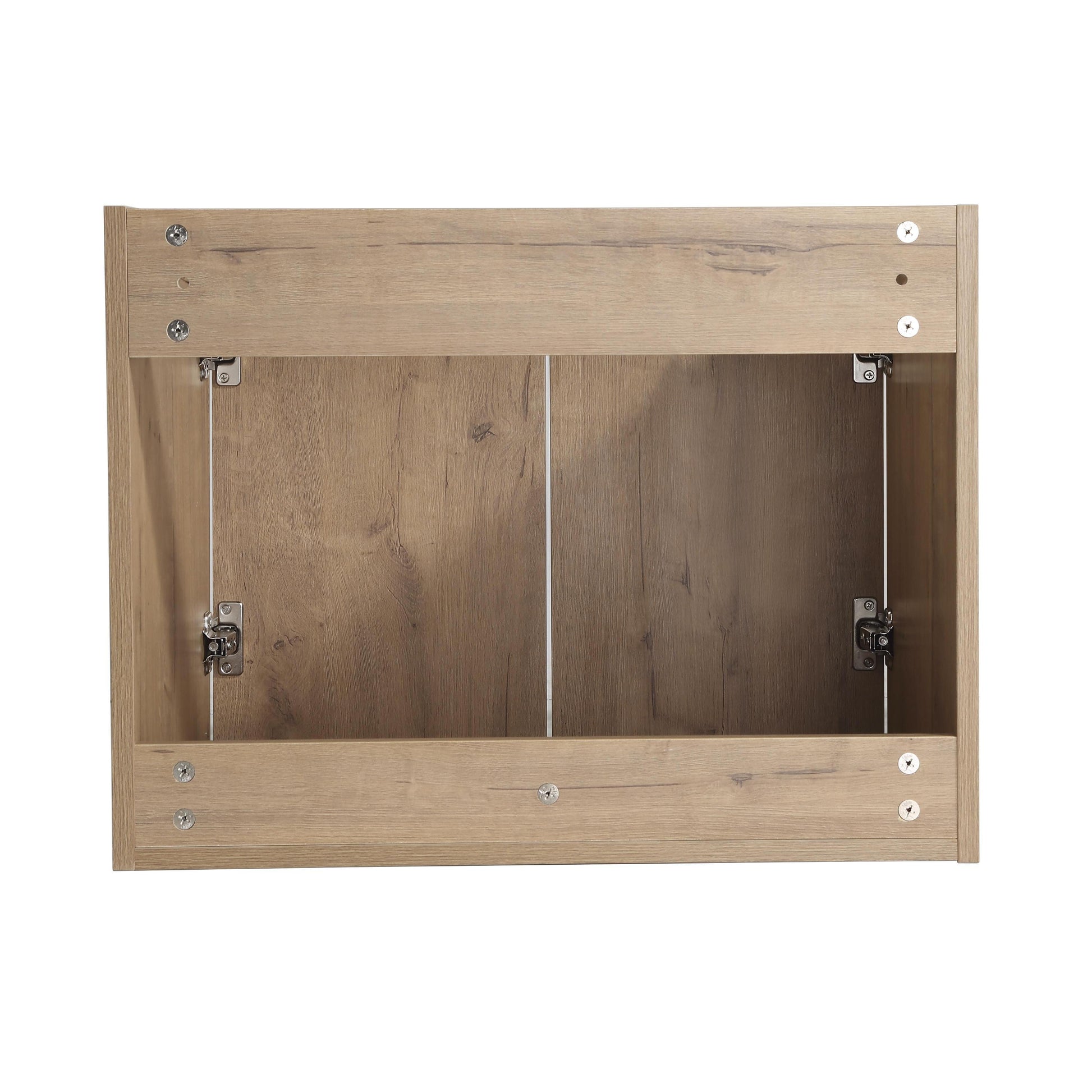 60" Wall Mounted Bathroom Vanity With Sink And Side Cabinet, Soft Close Doors,00112Imox1 0624Imox2 0612Gwh Combination Cabinet Kd Packing Imitative Oak Bathroom Modern Plywood Plywood