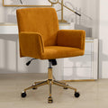 Ts Office Chair Yellow Corduroy