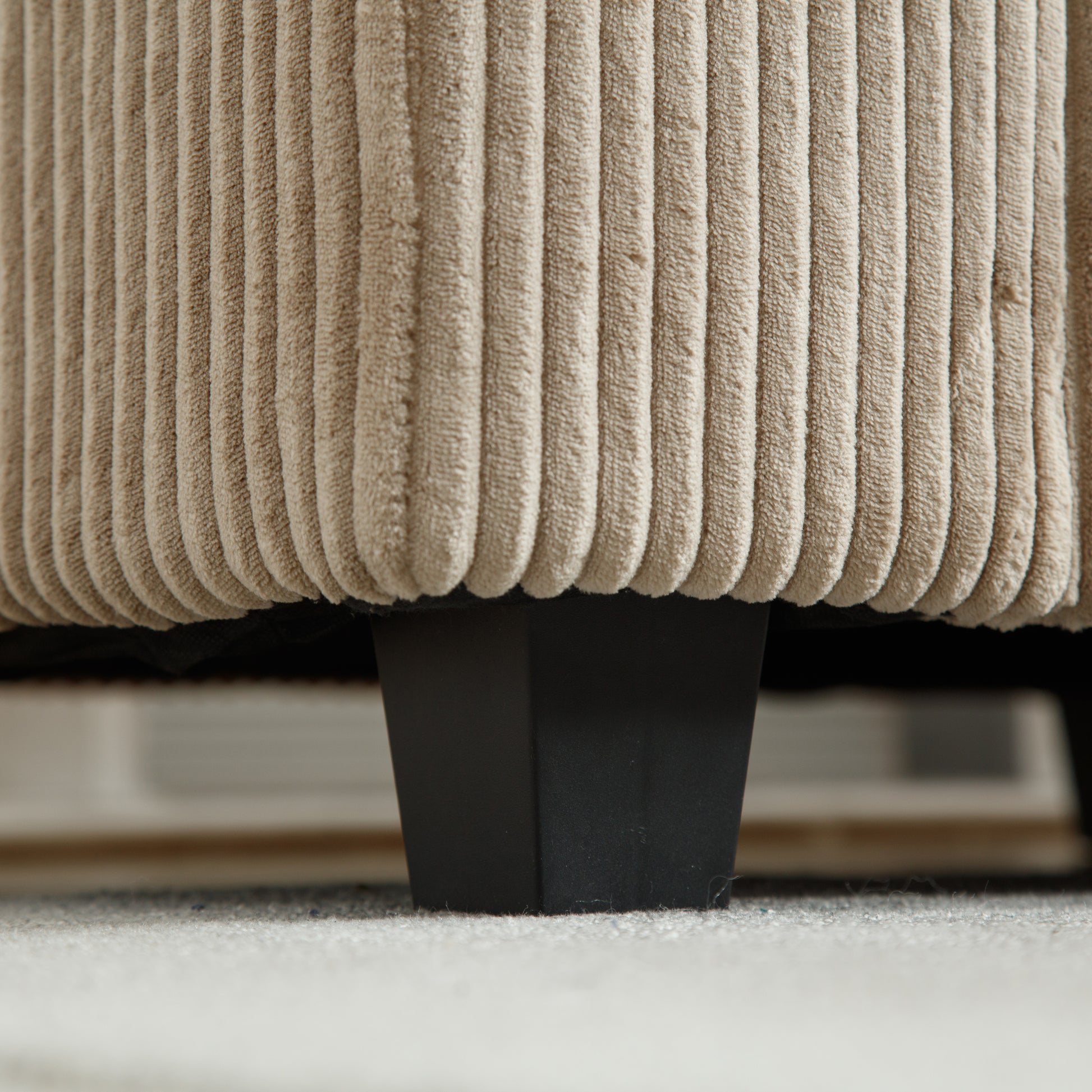 Oversized Modular Sectional Sofa Couch Set,L Shaped Sofa Sectional, 5 Seater Sofa For Living Room Corduroy Upholstered Sofa Set With 7 Free Pillowsbrown Brown Fabric 5 Seat