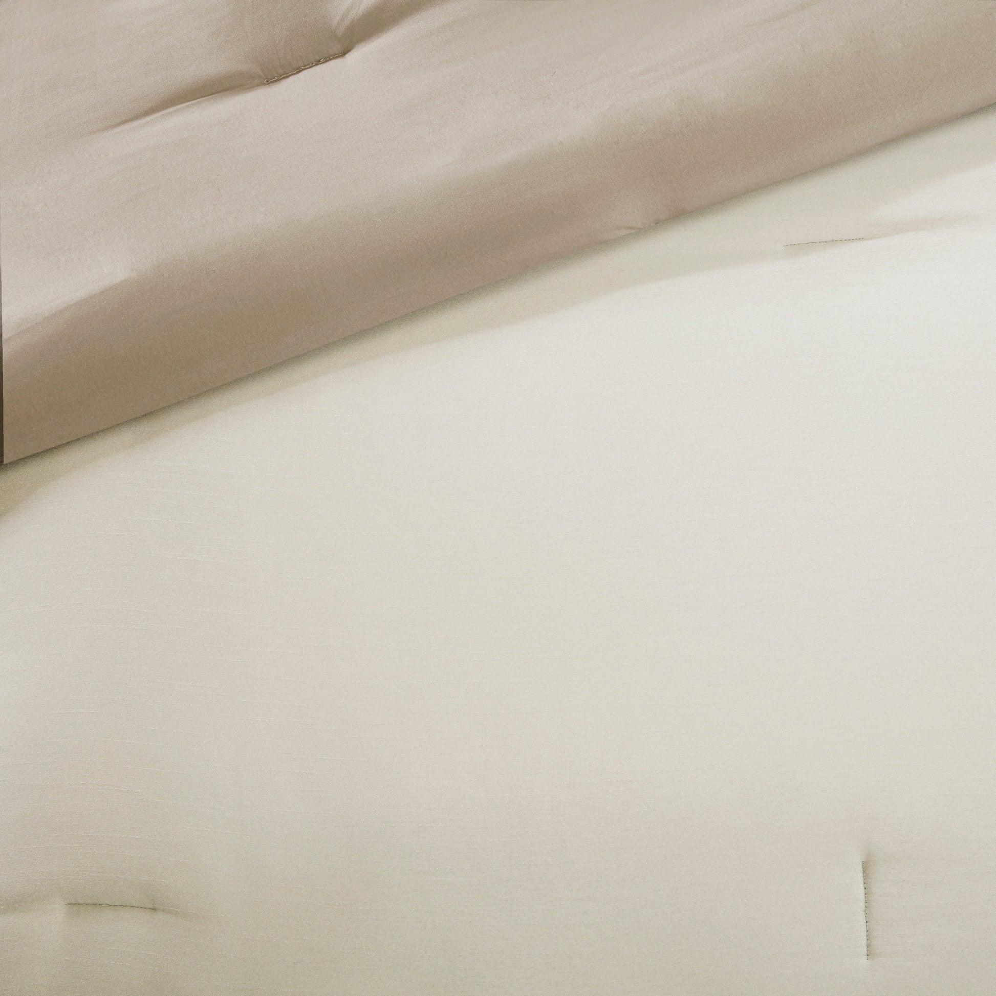 7 Piece Comforter Set Taupe Brown King King Taupe Brown Polyester