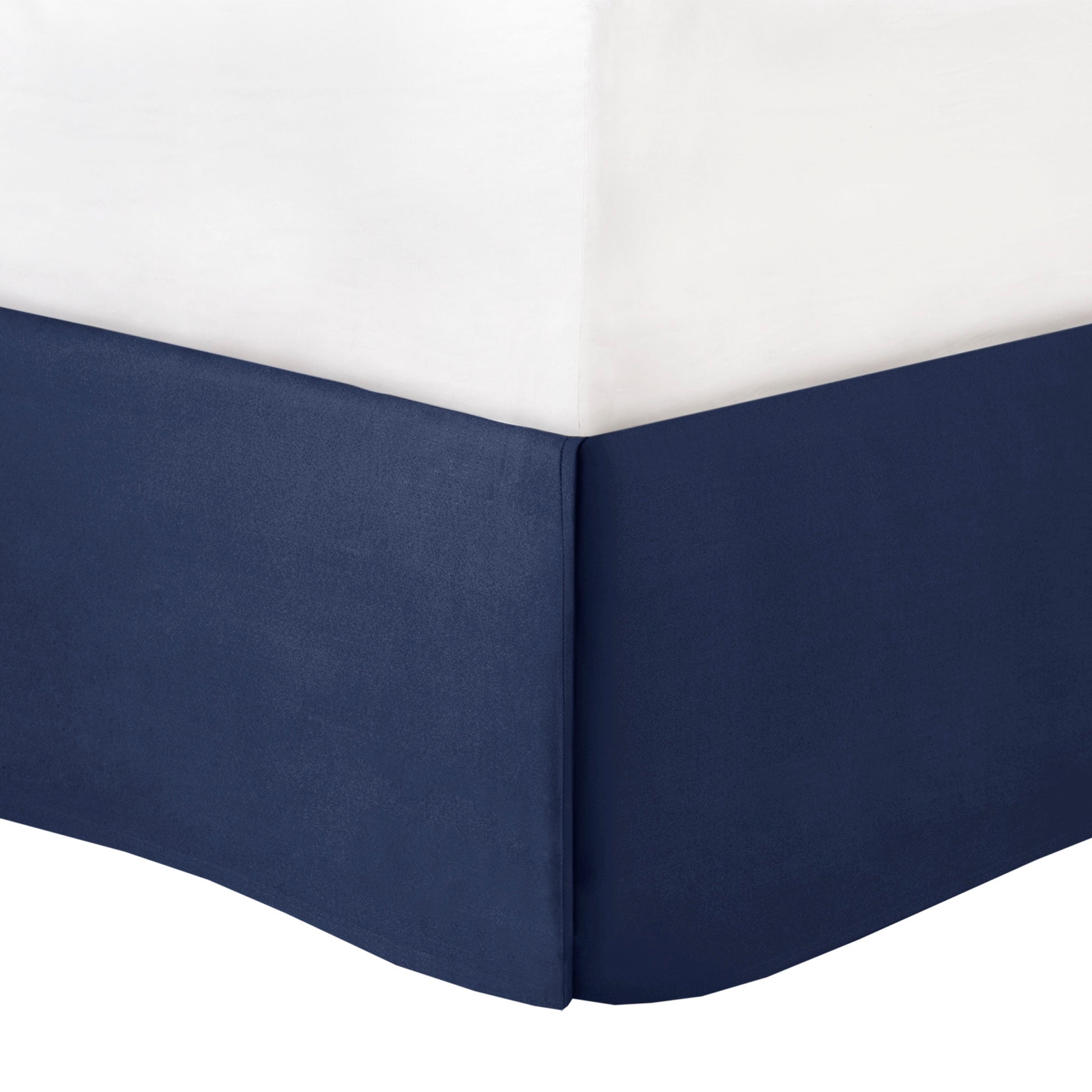 12 Piece Comforter Set With Cotton Bed Sheets Navy Cal King California King Navy Polyester