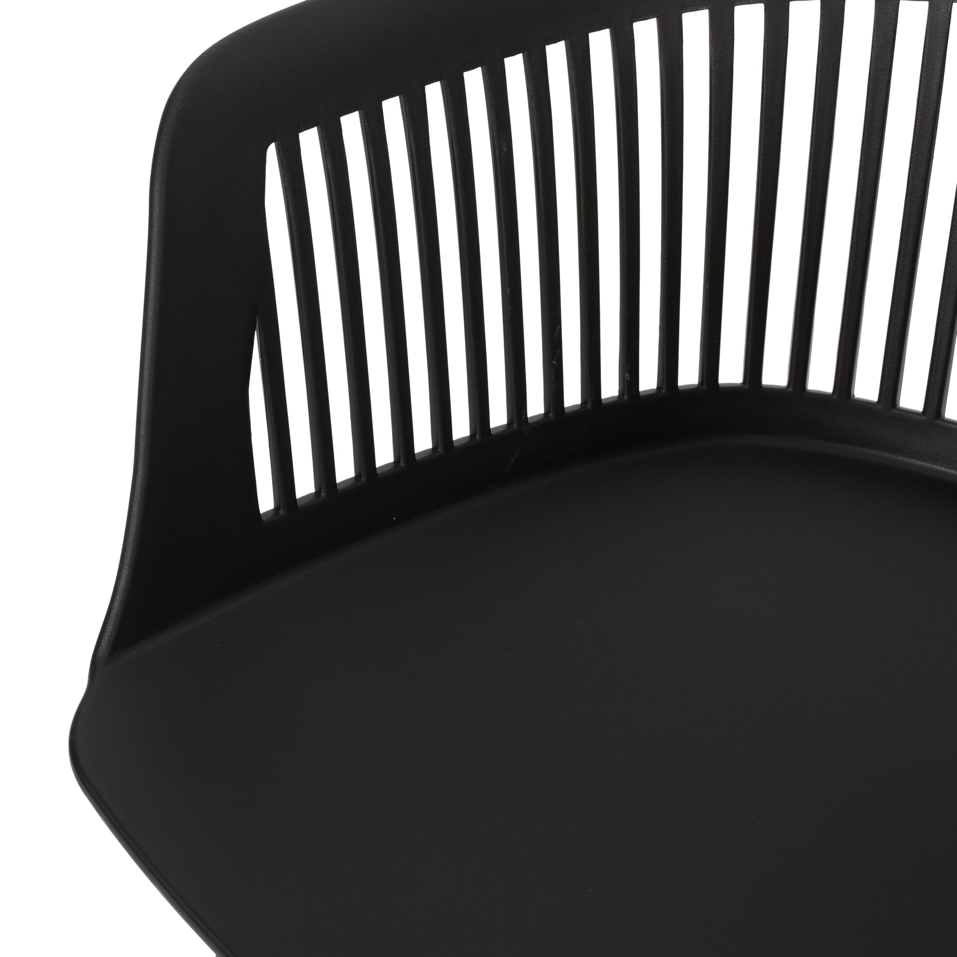 Dahlia Chair Black Polypropylene