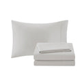 12 Piece Comforter Set With Cotton Bed Sheets Navy Cal King California King Navy Polyester