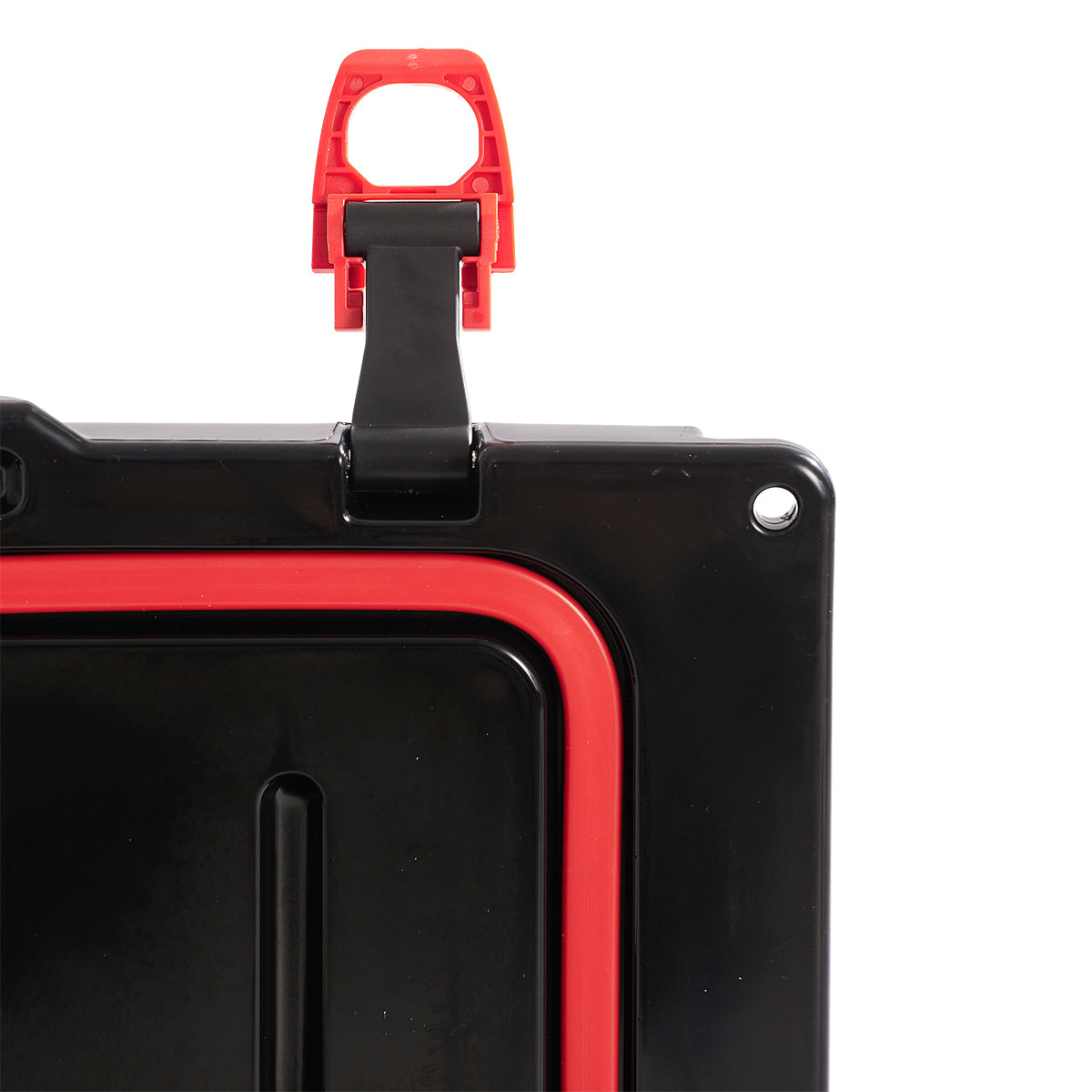 40Qt Color Black Red Buckle Black Brown Polyethylene