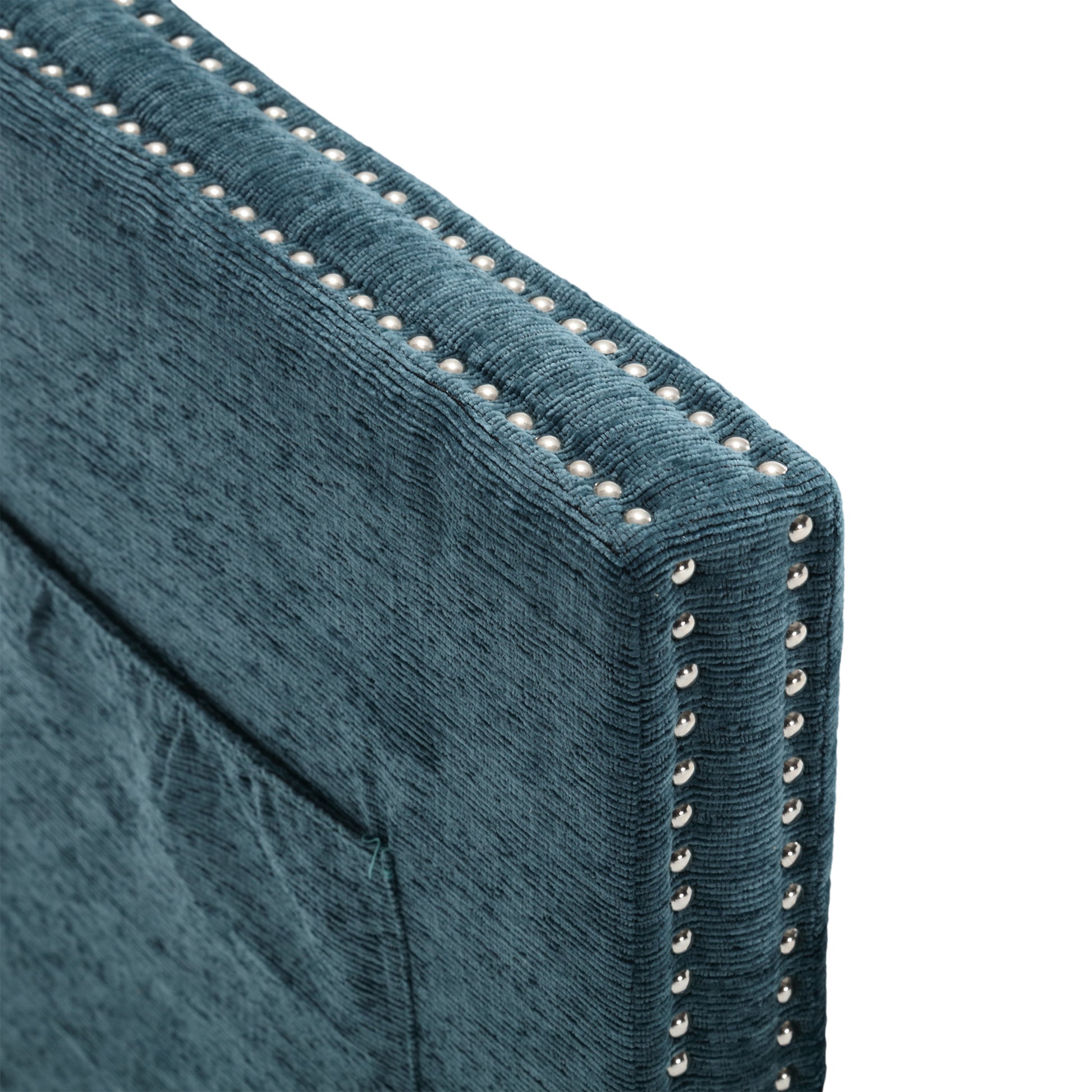 United Modern Chenille Fabric Loveseat, 2 Seat Upholstered Loveseat Sofa Modern Couch Mint Green Chenille 2 Seat