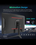 Ktc 32 Inch Curved Gaming Monitor, 2K 170Hz Monitor, 1440P 144Hz Monitor, 1500R Frameless, 1Ms, Hdr, Freesync Premium, Displayport Hdmi Usb, Vesa Wall Mount, Pc Monitor, H32S17 Black Metal