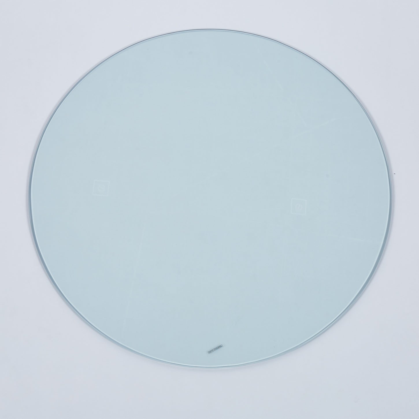 Tempered Clear Glass Top.107Cm Clear Glass