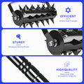 Lawn Aerators, Gardens, Yards, Loose Soil In Farmland,Gardening Lawn Aerator Tool, Upgraded Heavy Duty Aerator Lawn Soil Penetrator Spikes, For Garden Grass Patio Yard. Black Iron