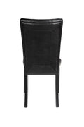 Sterling 5 Piece Dining Set Black Black Wood