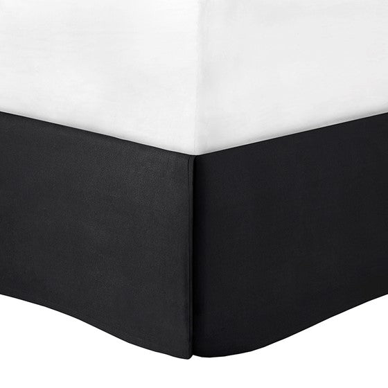 7 Piece Cotton Printed Comforter Set Black Cal King California King Black Polyester