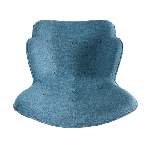 Contour Chair Set Blue Fabric