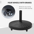 Outsunny 50 Lbs. Umbrella Base, 20.5