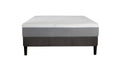 Full Size Cypress 10'' Medium Cooling Gel Memory Edge Support Pocket Spring Removable Cover Hybrid Mattress White Gray Foam Spring Full