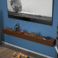 72'' Fireplace Mantel Wooden Wall Mounted Floating Shelf 8