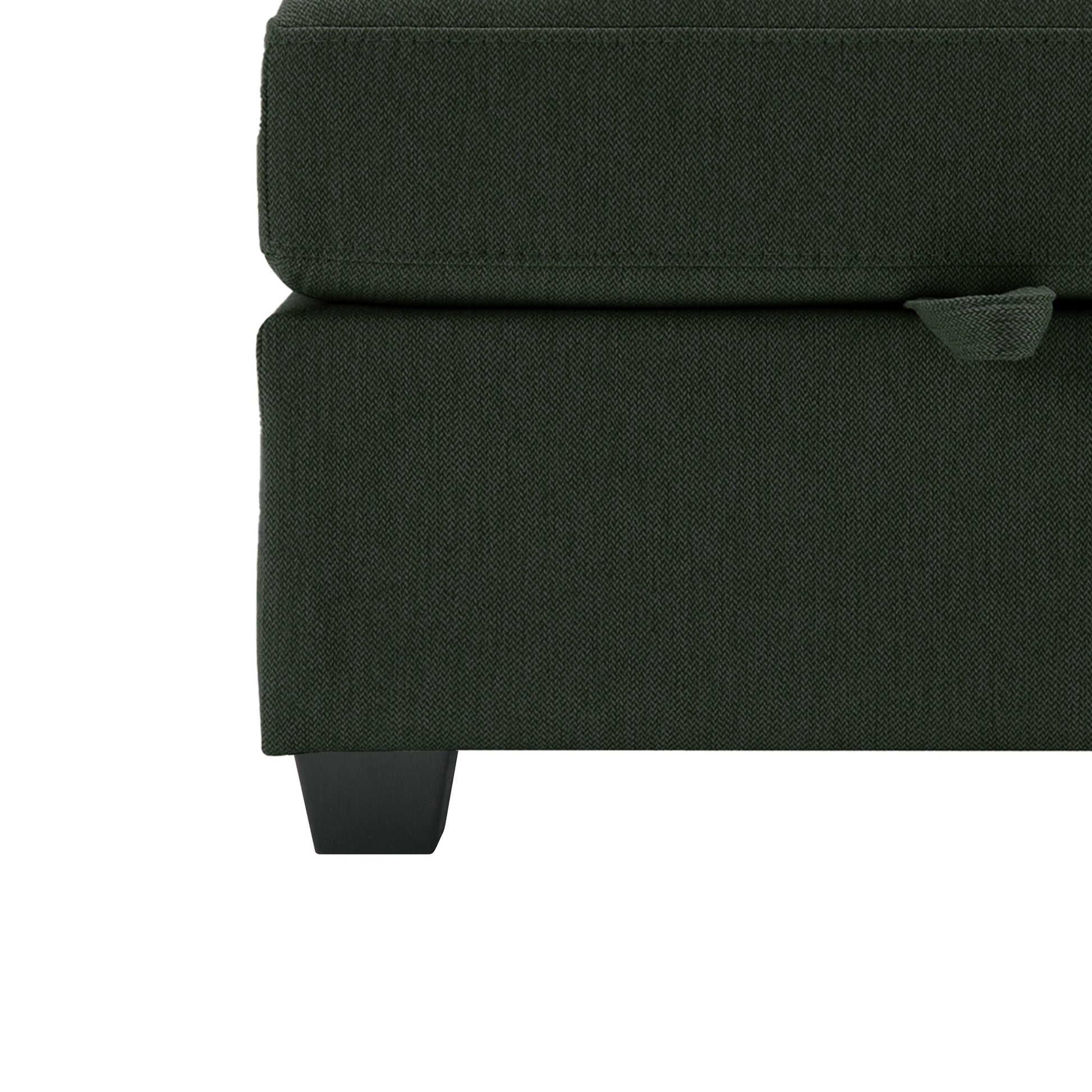 Modular Sectional Sofa Couch Bed With Storage 6 Seater, Sleeper Sofa Bed Couch With Reversible Chaise Ottomans, Adjustable Arms And Backs Green Green Polyester 3 Seat