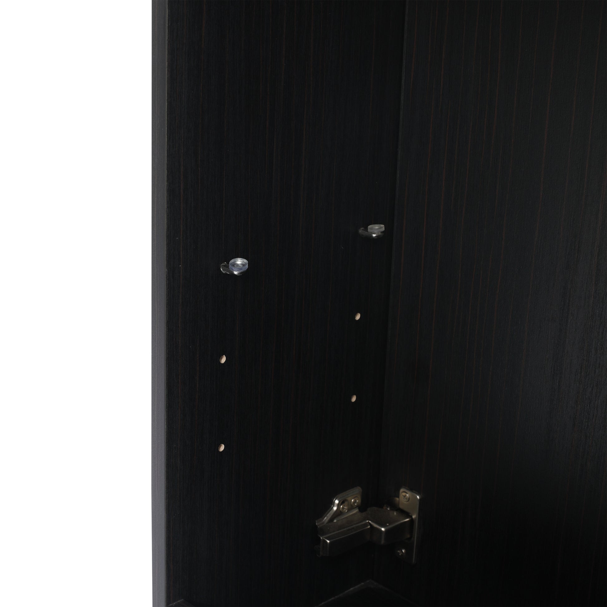 23" Freestanding Bathroom Vanity With Sink, Soft Close Doors Black Chestnut Bathroom Modern Plywood