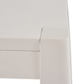 Counter Stool Set Of 2 White Fabric