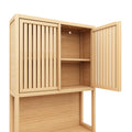 Bamboo Tea Cabinet 1 2 Drawers Natural Bamboo