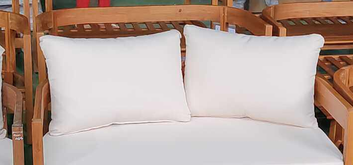 Back Cushion68615.00Bge Ivory White Fabric