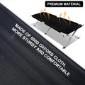 Camping Cot, Sleeping Cots For Adults With Storage Bag, Portable And Lightweight Cot Bed For Outdoor Traveling, Hiking, Office Nap, Easy To Set Up, 1 Pack Black Oxford Fabric