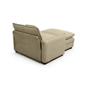 Single Deep Seat Sofa With Footstool With One Pillow, Suitable For Living Room And Bedroom, Club Multiple Occasion,Came Corduroy Camel Corduroy 1 Seat