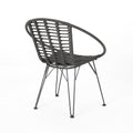 Highland Chair Set Of 2 Grey Rattan