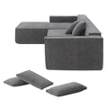 9587G Package Gray Chenille 1 Seat