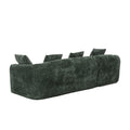 Coolmore Boucle Sofa 3 Seater For Living Room Oversized Comfy Sofa L Shape Sofa Couch With Chaise Home Furniture Sleeper Sectional Sofa For Apartment, Office Left Hand Facing Green Green Primary Living Space Foam Boucle 3 Seat