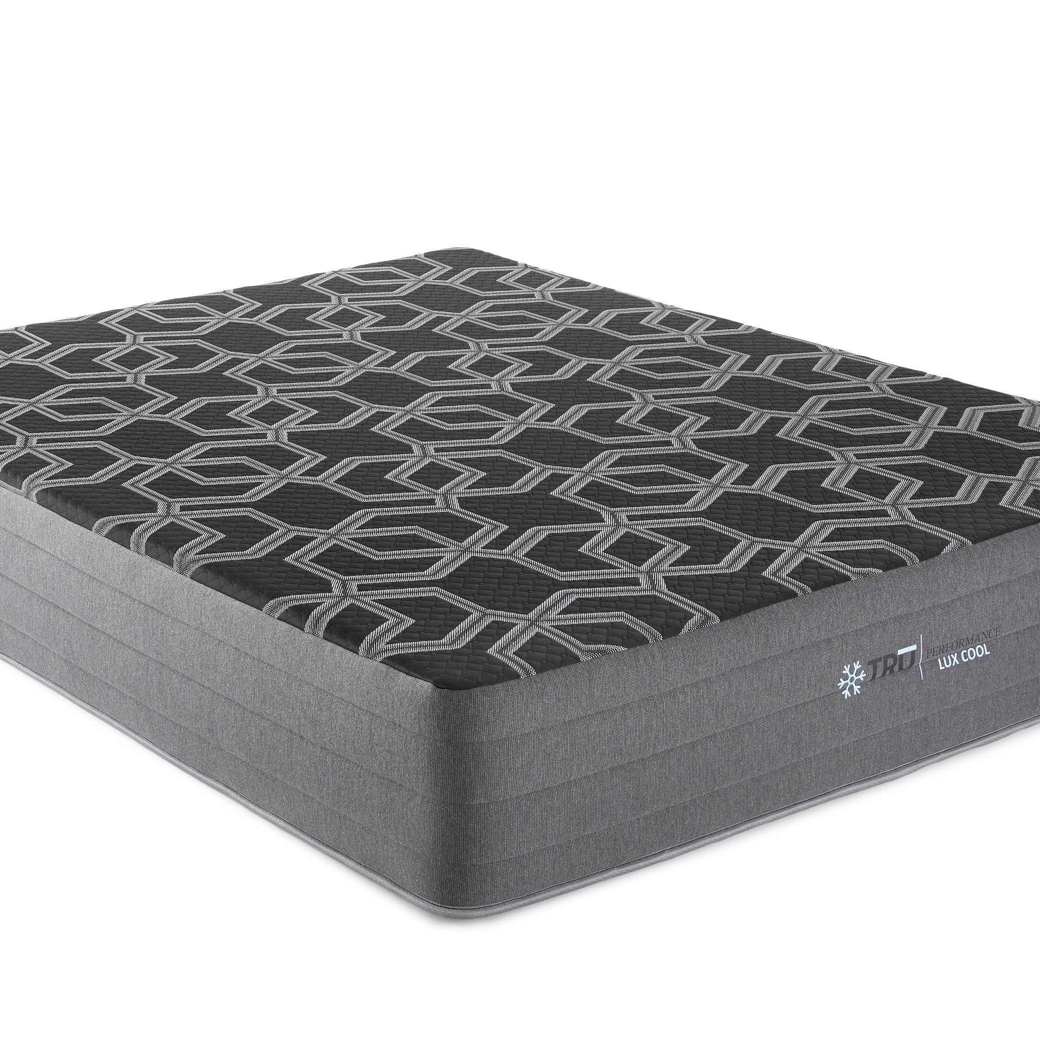 10" Smooth Top Foam, Lux Firm, Full Mattress Black Foam Full