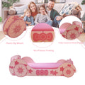 Little Star Cartoon Car Bed Twin Pink Mdf
