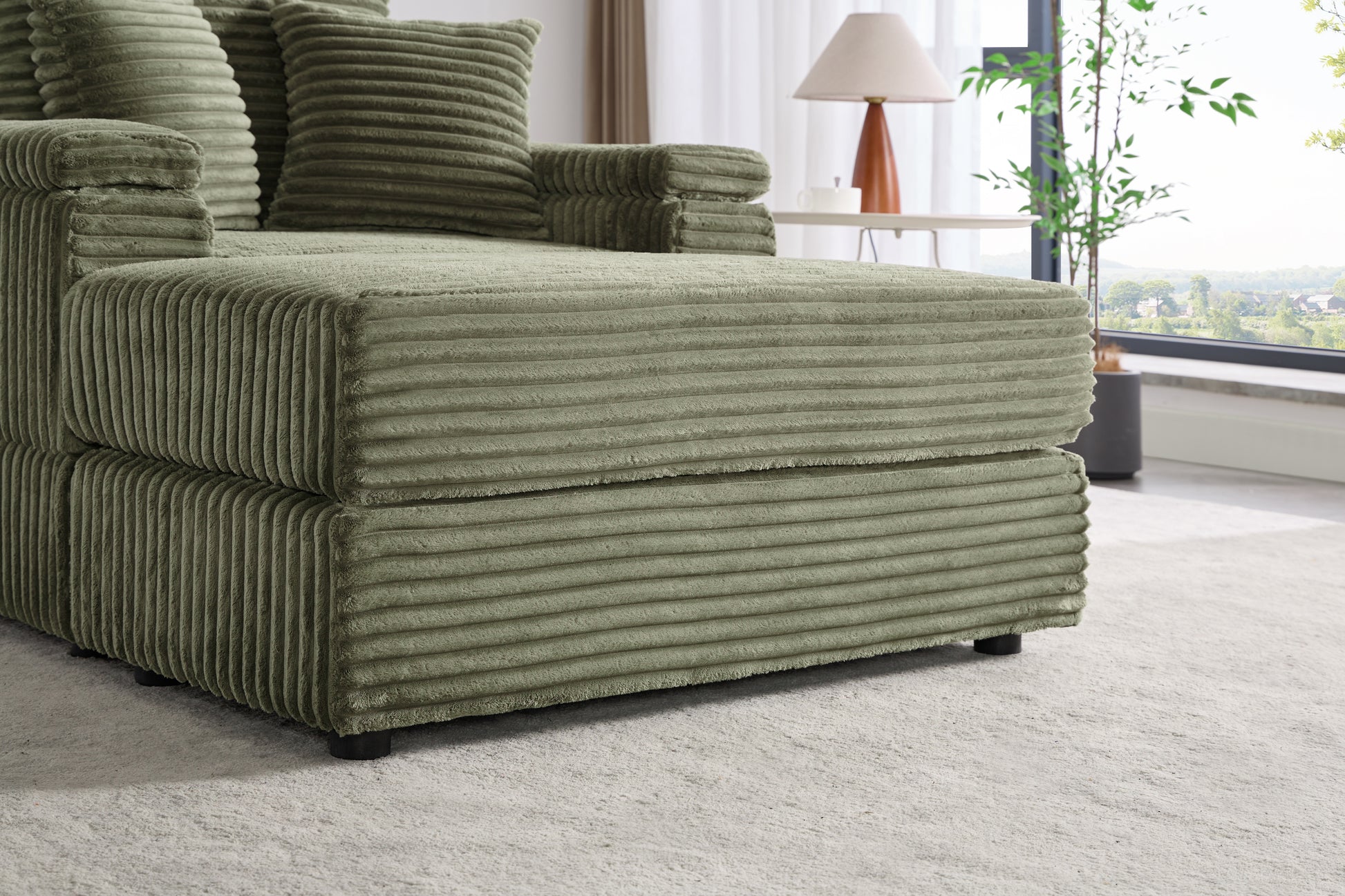 Seat Green Green Plywood 1 Seat