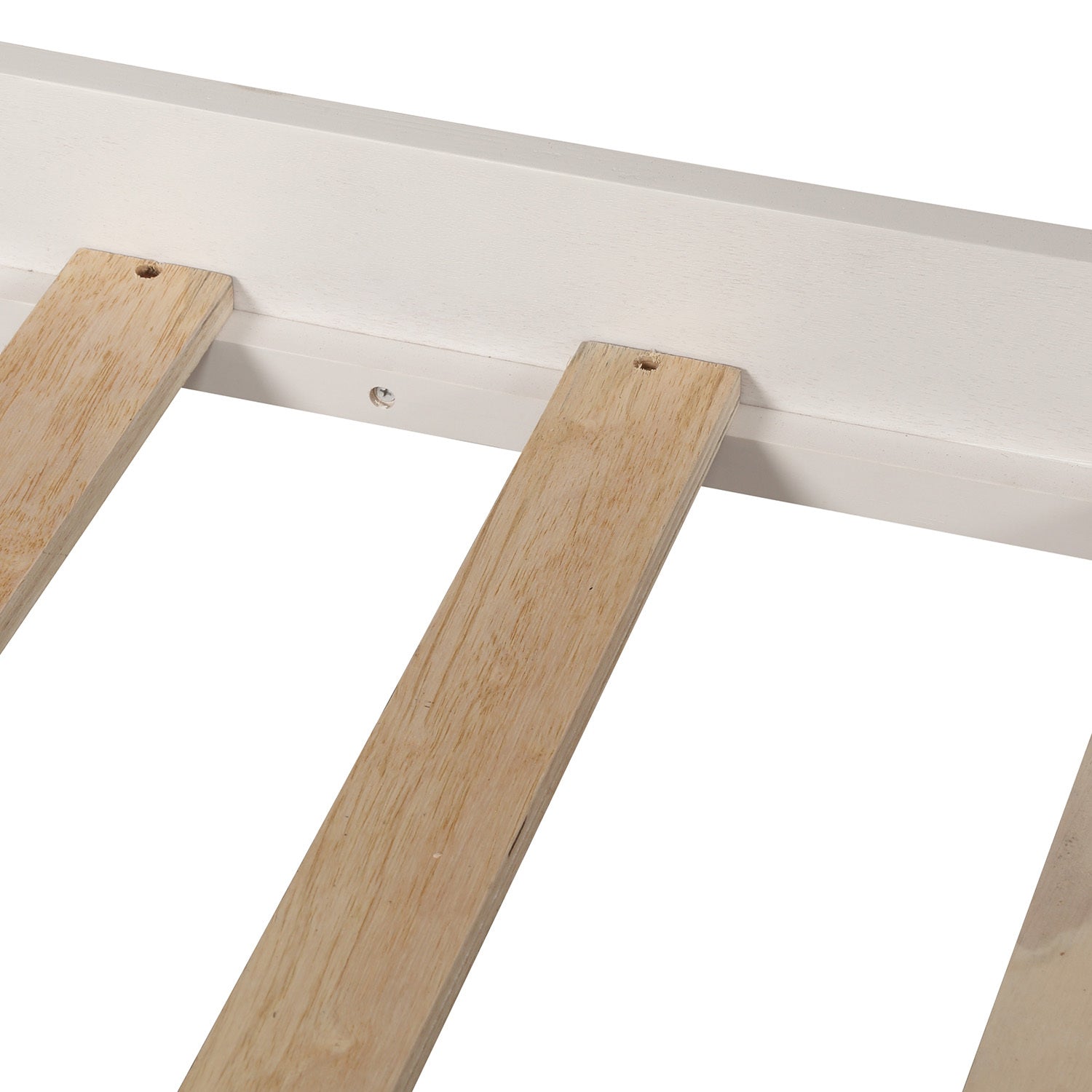 Twin Over Full Bunk Bed With Storage Drawers, Wooden Bunk Bed With Ladder And Safety Guard Rails White Full White Wood