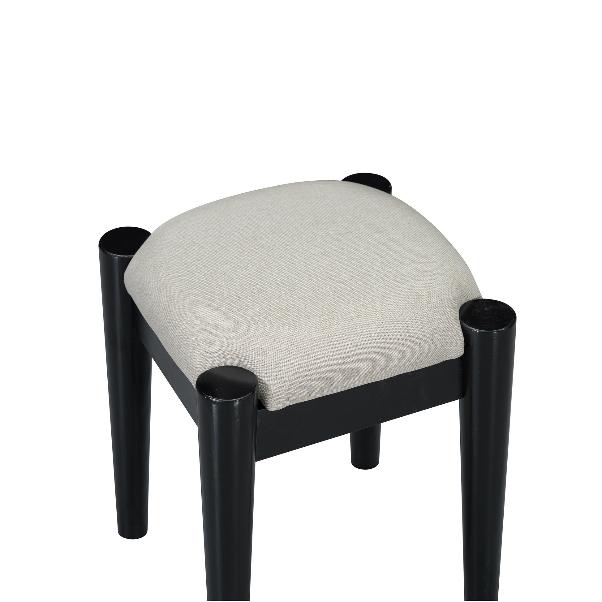 3 Pieces Bedroom Set With Full Size Wooden Bed Frame, 1 Vintage Nightstand And 1 Makeup Vanity Set With Stool,Black Full Black 3 Piece Set Wood