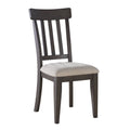 Napa Side Chair Set Of 2 Brown Dark Brown Wood
