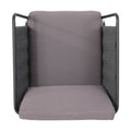La Jolla Chair Dark Grey Woven Rope