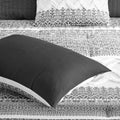 3 Piece Cotton Comforter Set With Chenille Tufting Gray King Cal King King Gray Cotton