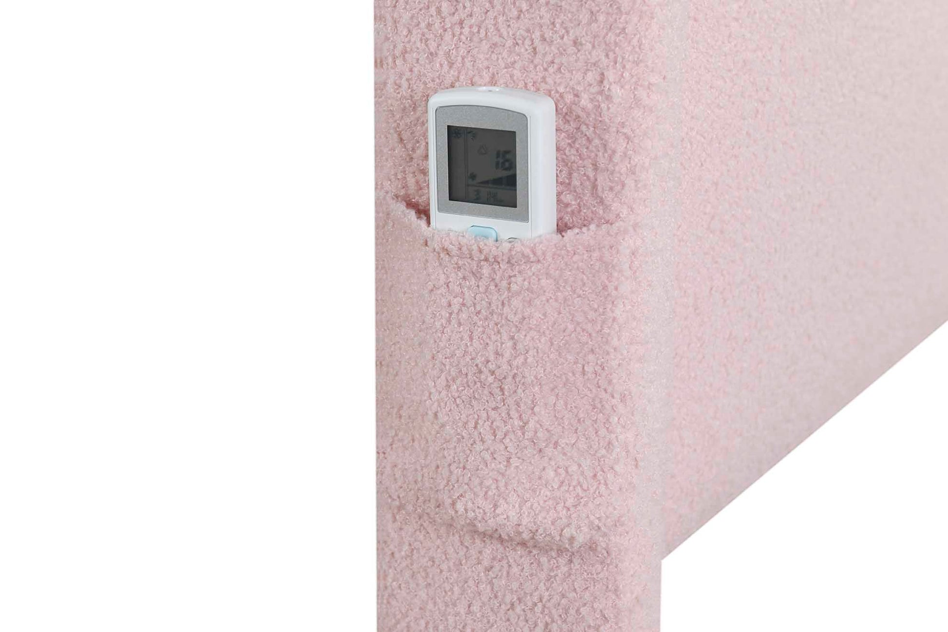 Pink Twin Size Upholstered Bed Frame With Trundle Bed, Teddy Fabric, Usb Functionality, And A Pocket Design On The Side Of The Headboard For Storing Small Items. Pink Is A Girl'S First Choice Box Spring Not Required Twin Baby Pink Wood Espresso Bedroom