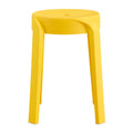 6 Pack Stackable Classroom Stools Plastic Stools Nesting Stools Colorful Round Stools Indoor Outdoor Flexible Seating Decorative Stools Chairs For Home Office School Classroom Mustard Mustard Plastic